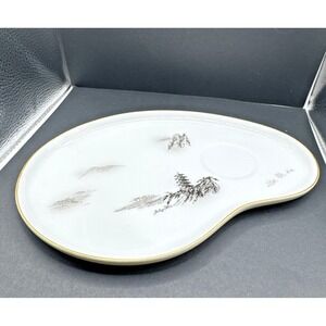Fukagawa Arita Porcelain Coffee Cup/Tea Cup Plates In Pattern‎ #903